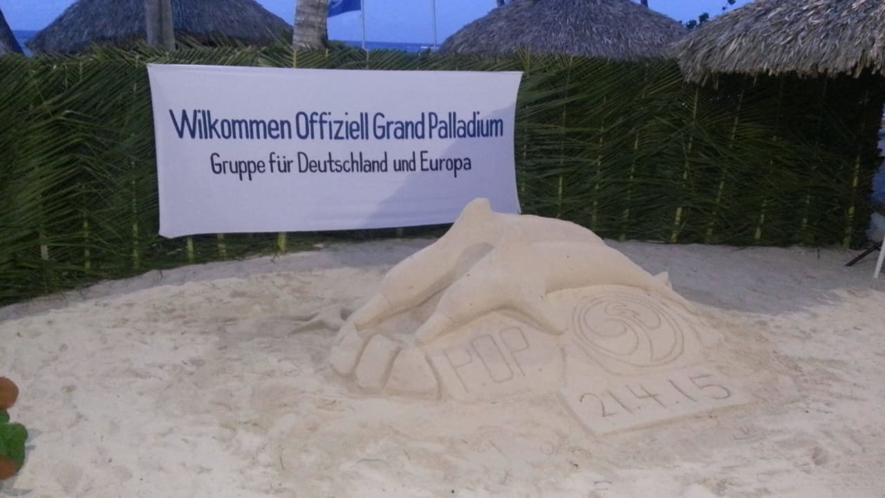 5h Arbeit - Danke Marcel & Monika! Grand Palladium Select Bávaro Resort & Spa