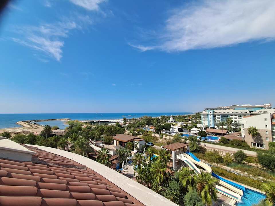 Ausblick Sunis Evren Beach Resort Hotel & Spa