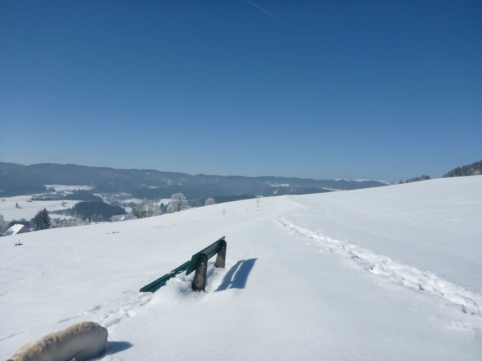 Fußweg Gästehaus Hundelbach