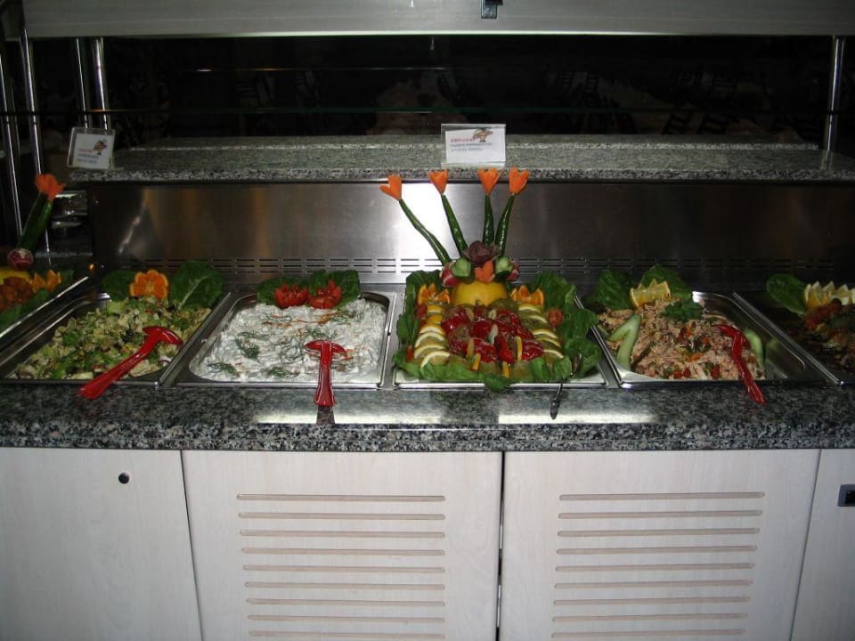 Teil des Abendbuffets Hotel Club Paradiso