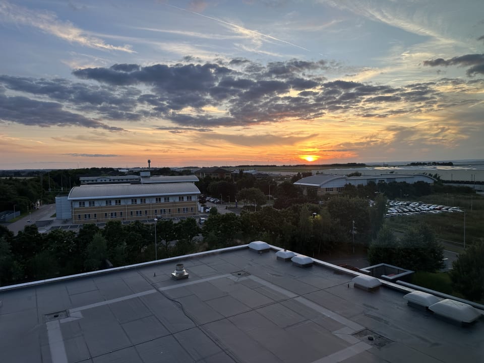 Ausblick Hotel Radisson Blu East Midlands Airport