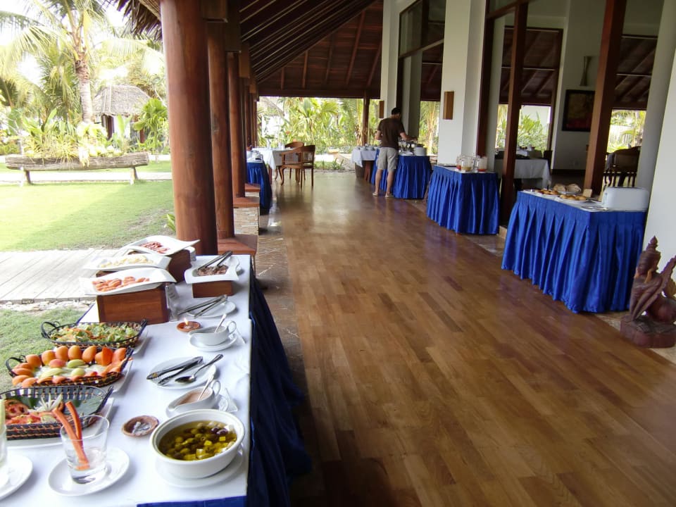 Frühstuecksbuffet Ngapali Bay Villas & Spa