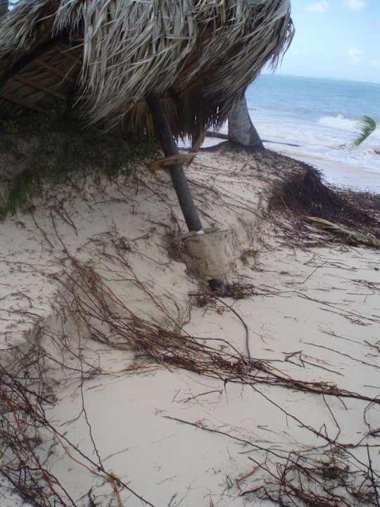 Strand nach dem Sturm 12. Hotel Grand Palladium Palace Resort, Spa & Casino