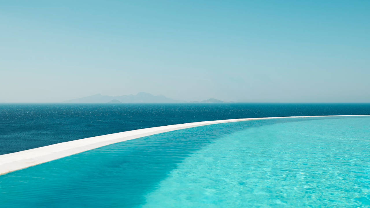 Pool Canvas by Mitsis Family Village