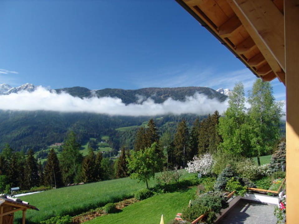 Aussicht nach Südwesten Hotel Alpen Tesitin