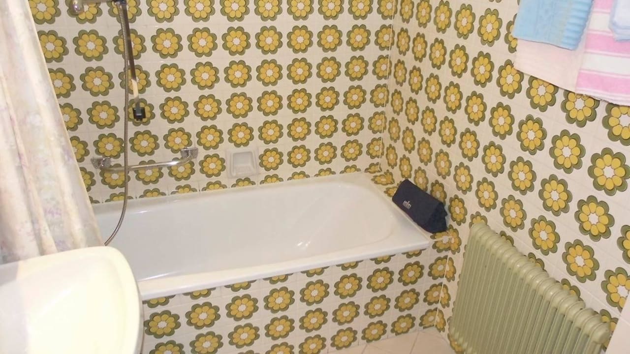 Badezimmer von Zimmer Nr. 23 Familiengasthof Schranz