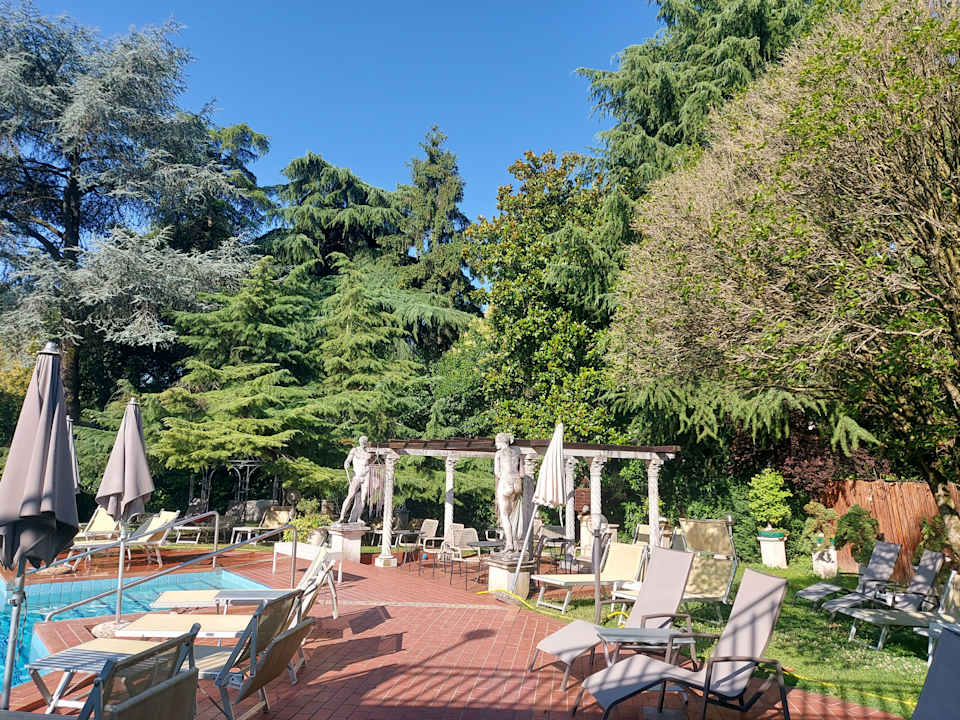Gartenanlage Hotel Olympia Terme