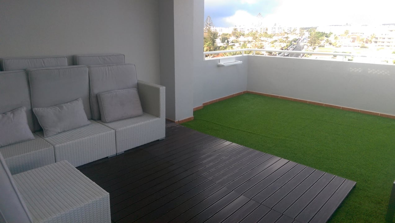 Zimmereigene Dachterrasse der Superiorsuite  Hotel LIVVO Anamar Suites
