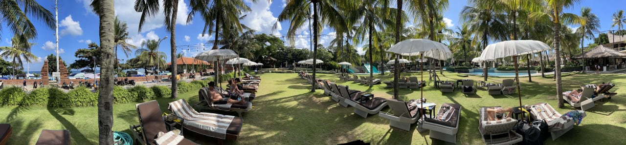 Gartenanlage Bali Mandira Beach Resort & Spa