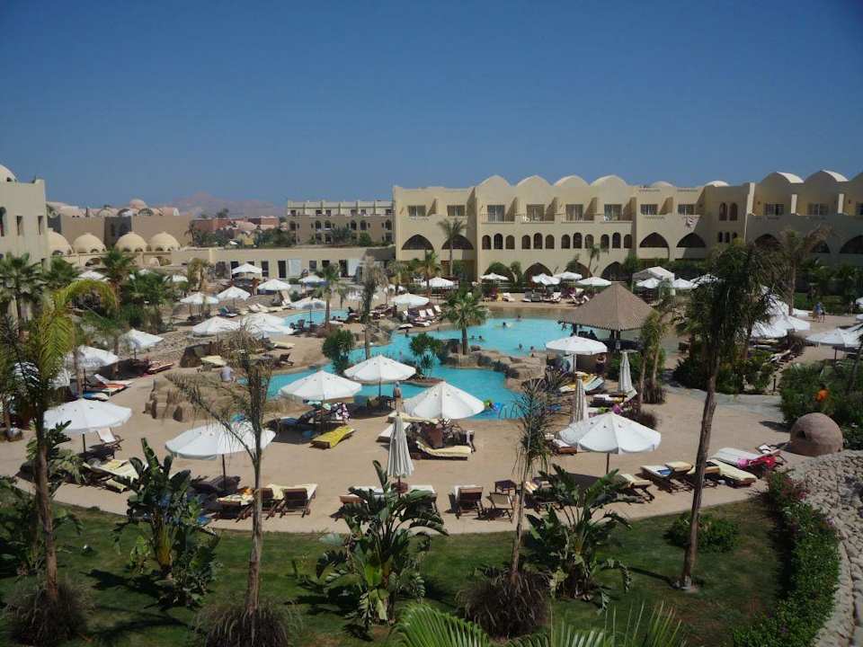 Widok z balkonu Palmyra Amar El Zaman Aqua Park