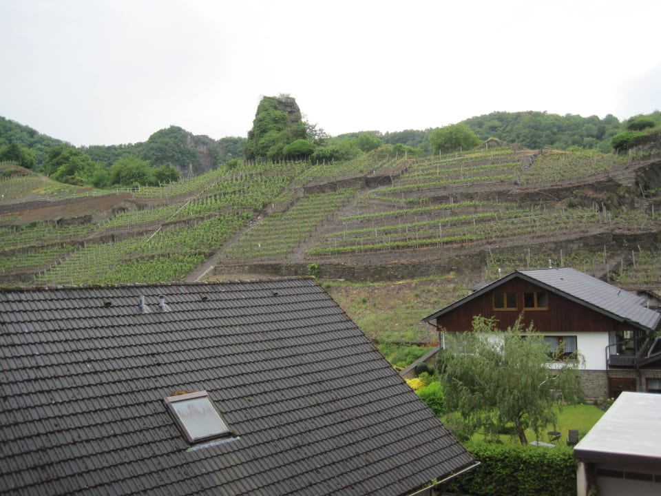 Vom Balkon in die Weinberge Hotel Lochmühle
