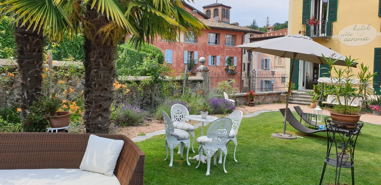 Gartenanlage Swiss Historic & Garten Hotel Villa Carona