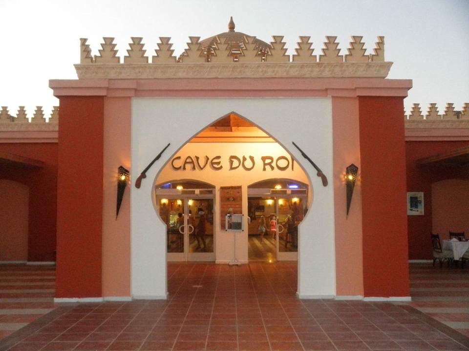 Eingang Hauptrestaurant Pickalbatros Alf Leila Wa Leila Resort - Neverland Hurghada