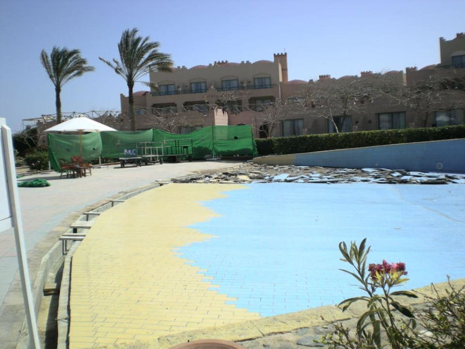 Baustelle Wellenpool Sentido Akassia Beach