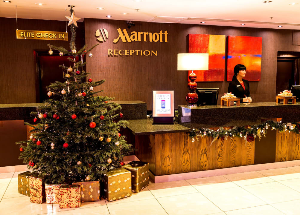 Lobby Hotel Marriott Peterborough