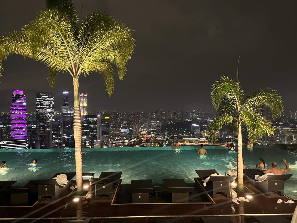 Ausblick Marina Bay Sands