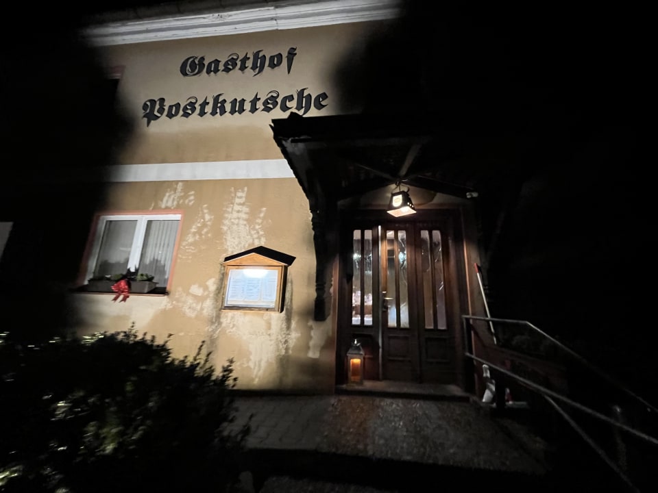 Außenansicht Gasthof Postkutsche