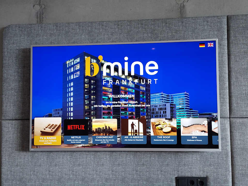 Zimmer b'mine Hotel Frankfurt Airport