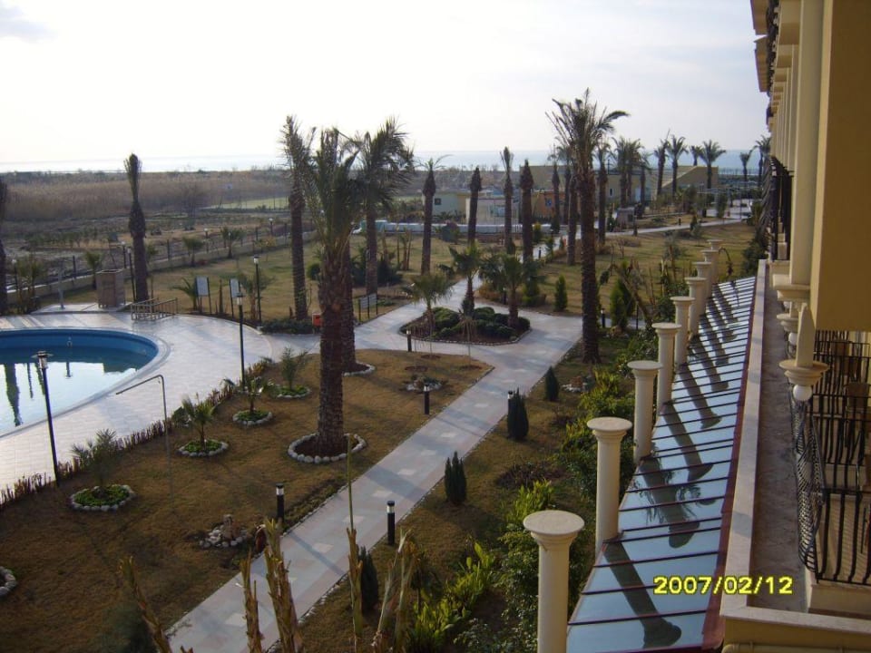 Blick zum Wasser! Belek Beach Resort Hotel