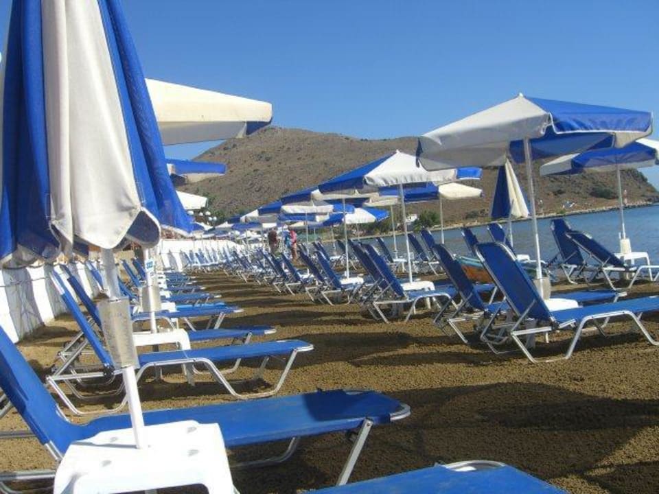 Strand am Morgen Corissia Beach Hotel