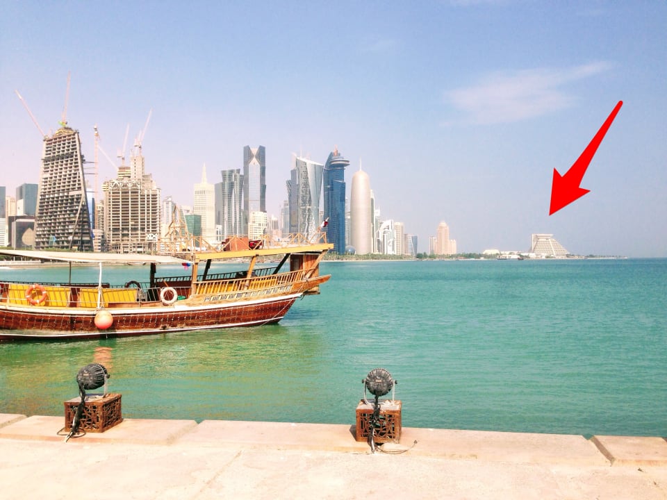 Außenansicht Sheraton Grand Doha Resort & Convention Hotel