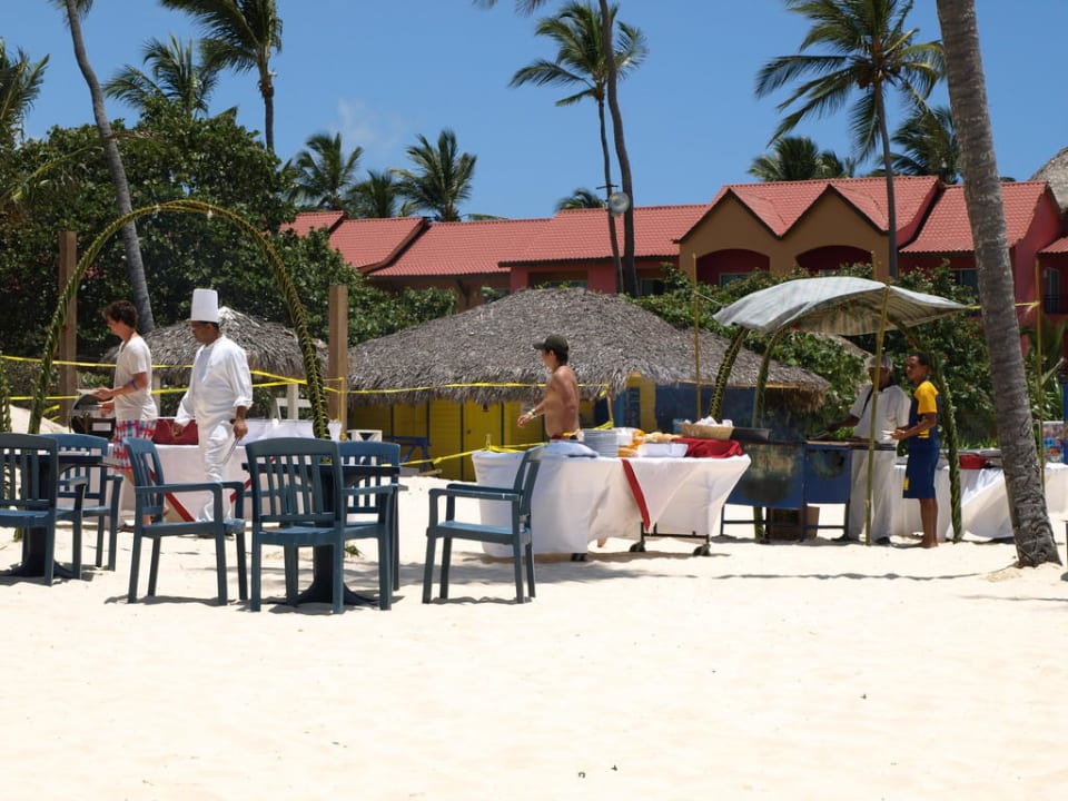 Grillen am Strand Punta Cana Princess All Suites Resort & Spa