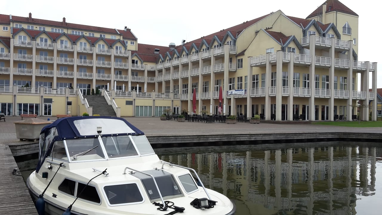 Außenansicht Precise Resort Hafendorf Rheinsberg