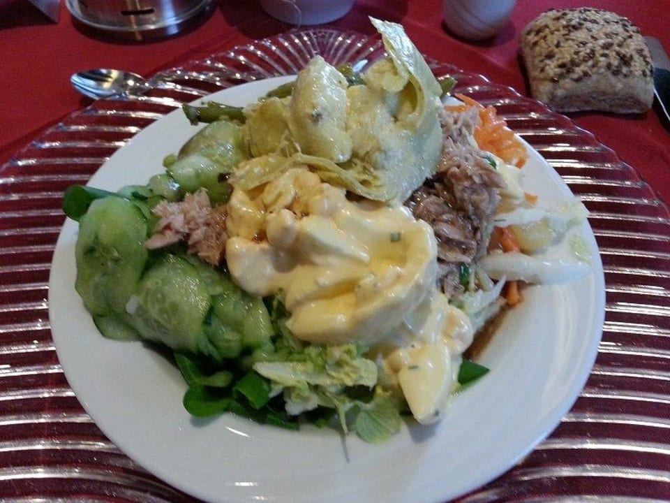 Salatbüffet  Vorspeise Hotel Sonnleiten
