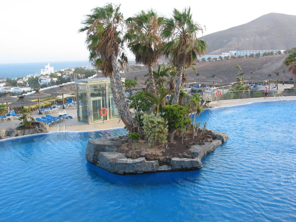 Insel im Pool AluaVillage Fuerteventura