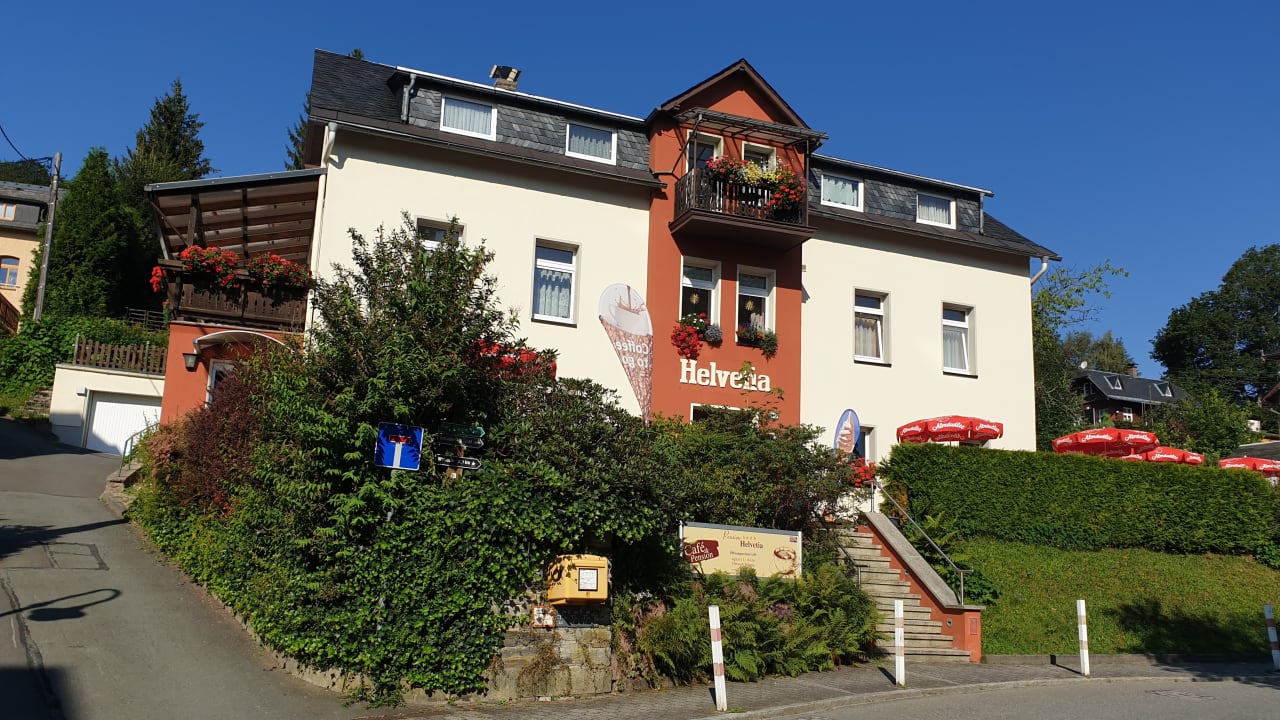 Außenansicht Pension Helvetia