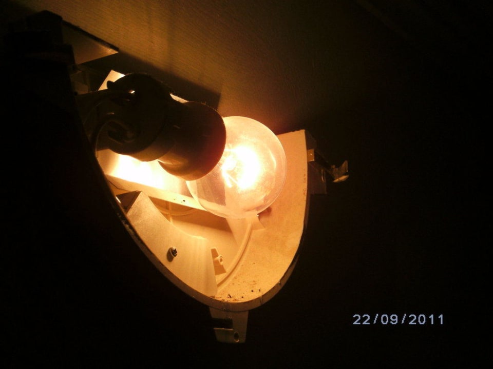 Fehlende Lampenabdeckung HARPIN Georgioupolis Resort Aquapark & SPA