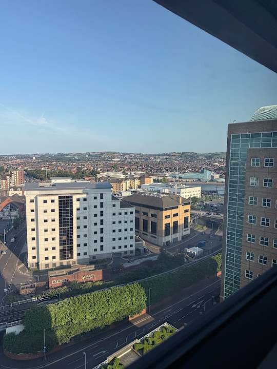Ausblick Hilton Belfast