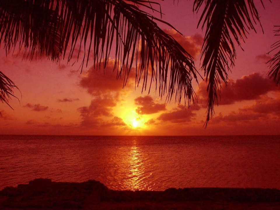 Sonnenuntergang auf Summer Island Summer Island Maldives