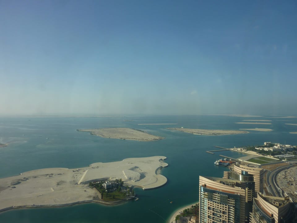 48 Etage Blick zu Meerseite Conrad Abu Dhabi Etihad Towers