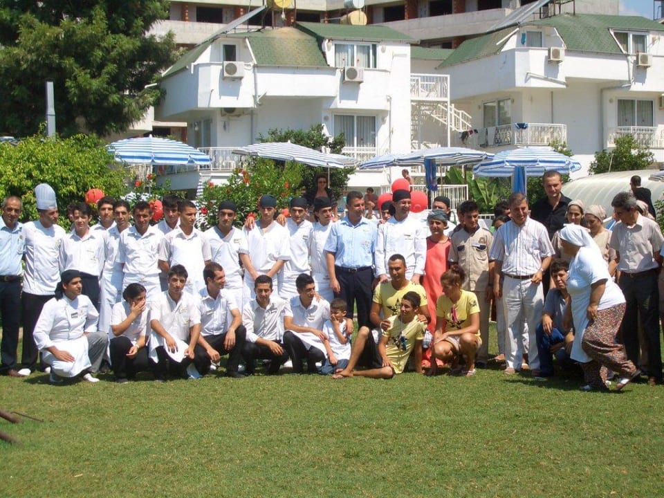 Gesamtes Mitarbeiterteam Incekum Su Hotel