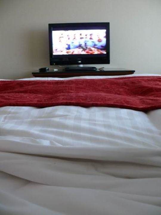 Flat-Screen-TV Warsaw Marriott Hotel