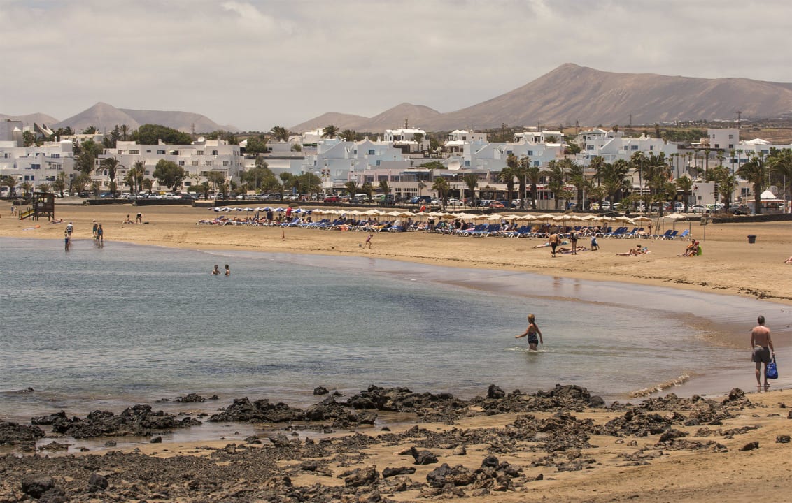 Bei Flut waren die Felsen bedeckt Hipotels La Geria