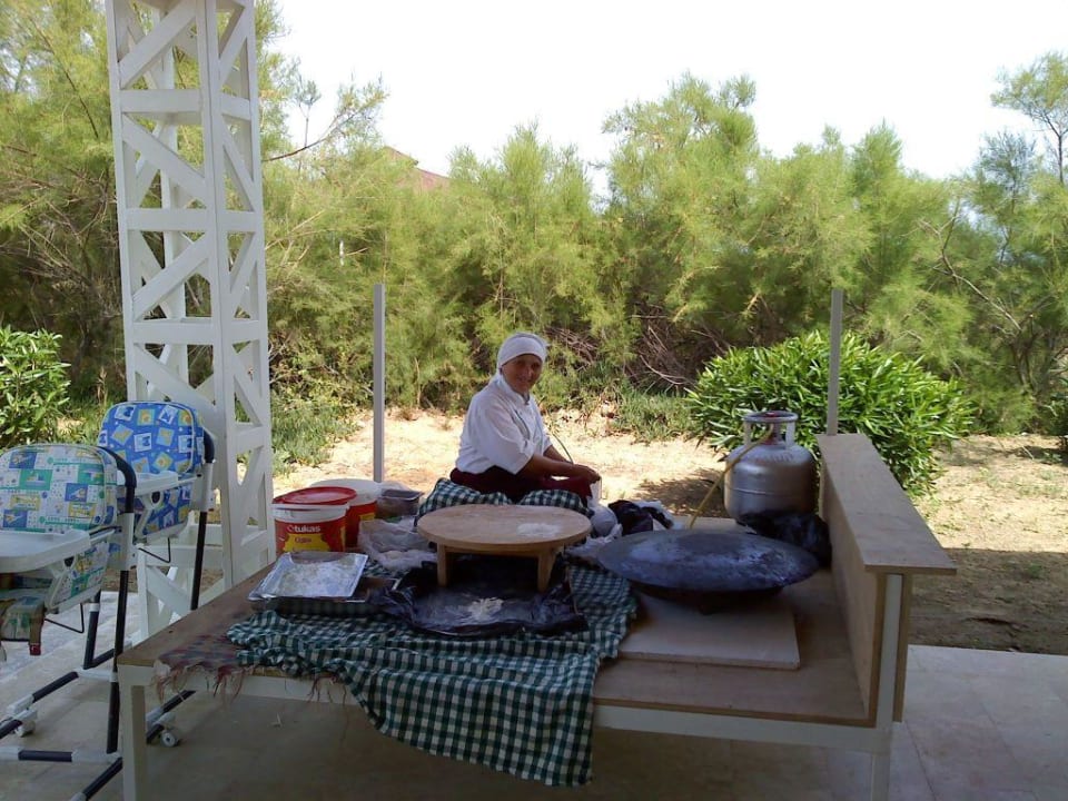 Gözleme immer frisch! Hotel Süral Garden