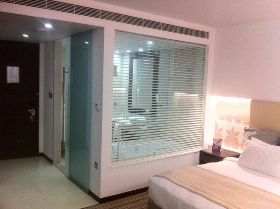 Bild auf das Bad Crowne Plaza Hotel Yas Island