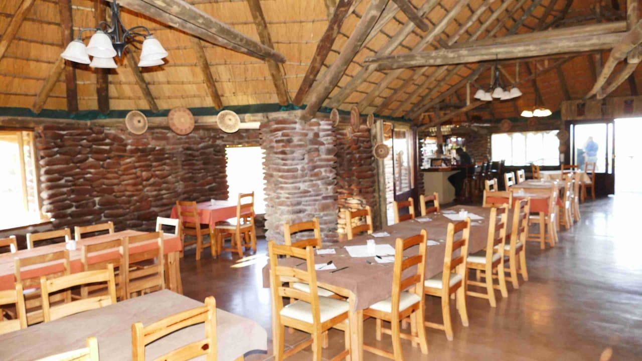 Rustikales Restaurant Palmwag Lodge