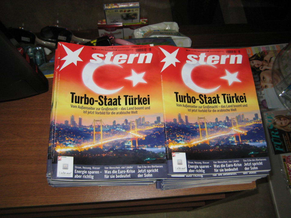 Deutsche Zeitungen im Angebot Trendy Aspendos Beach Hotel