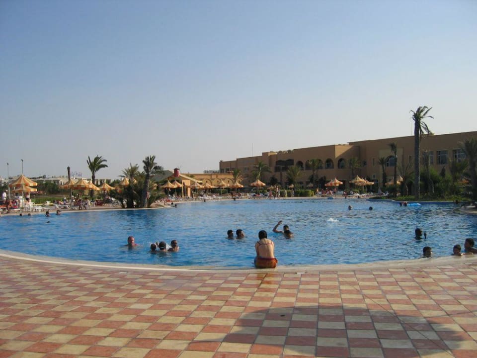 Blick vom Pool Nour Palace Resort & Thalasso