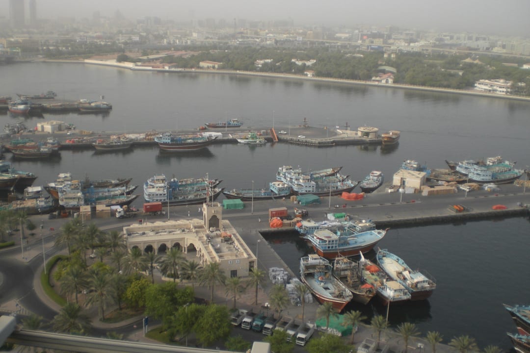 Blick vom Pool von der 15.Etage Golden Sands Hotel Creek