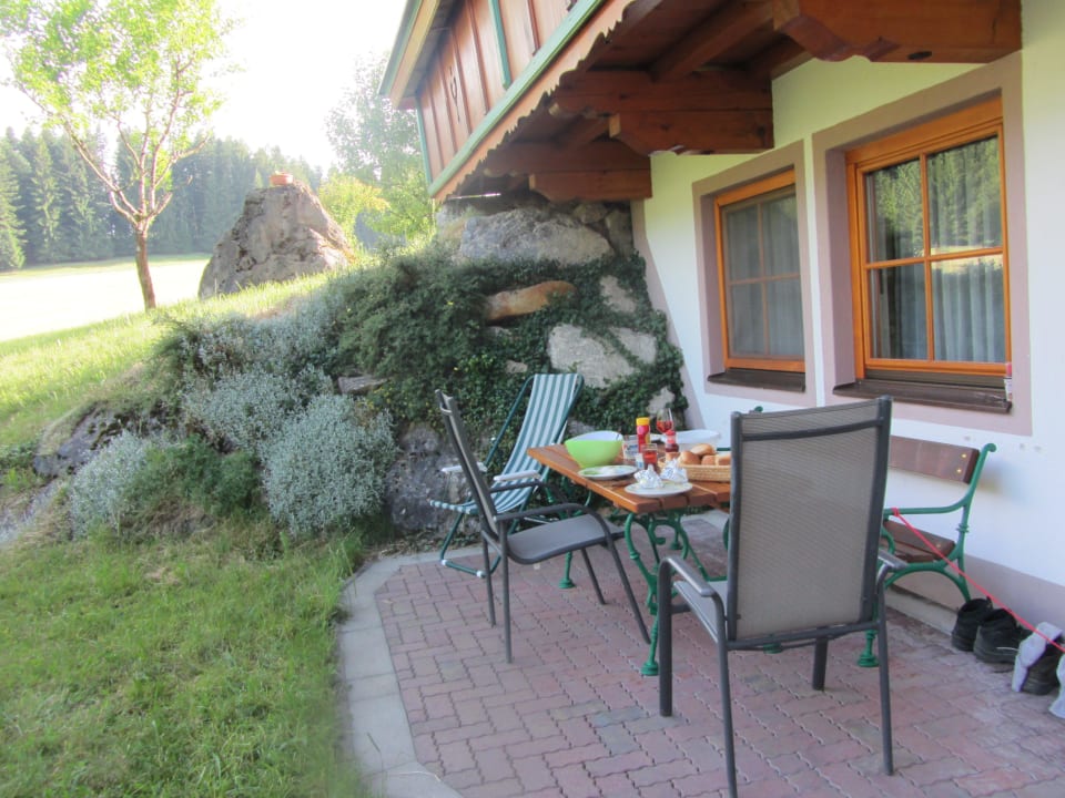 Frühstück natur pur Bio-Bauernhof Oberhochstätt