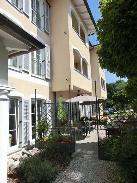 Terrasse Hotel Ampervilla