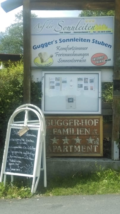 Außenansicht Gästehaus Sonnleiten