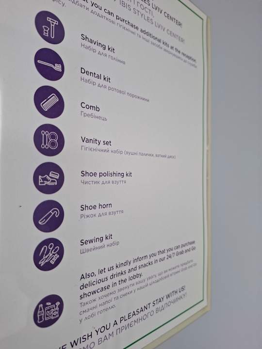 Zimmer Ibis Styles Lviv Center