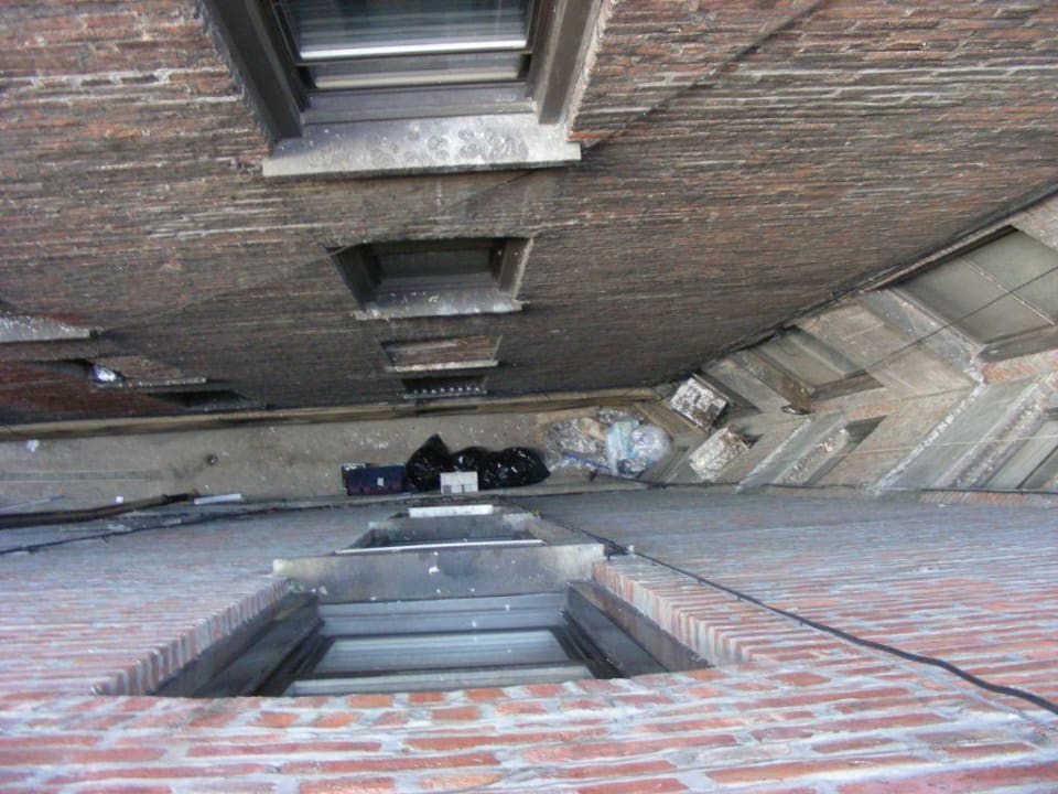 Ausblick nach unten Hotel Murray Hill Inn