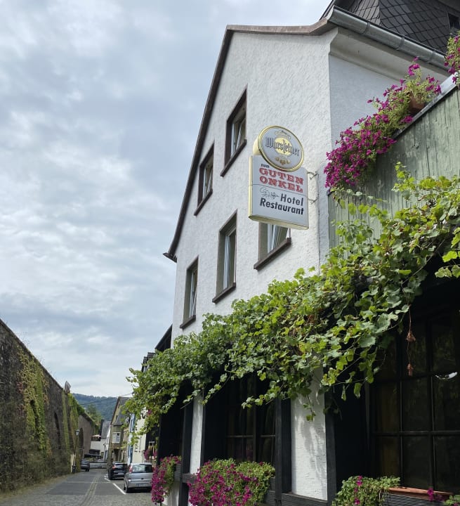 Außenansicht Moselstern Hotel Zum guten Onkel