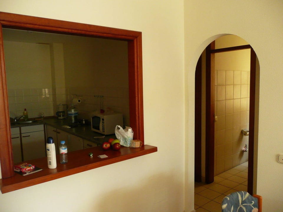 Blick in die Küche Tigaiga Suites